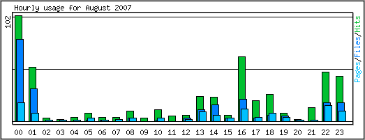 Hourly usage