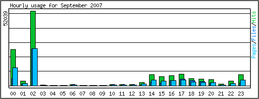 Hourly usage