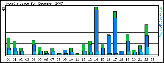 Hourly usage