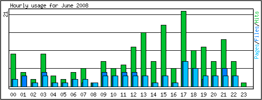 Hourly usage