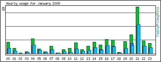 Hourly usage