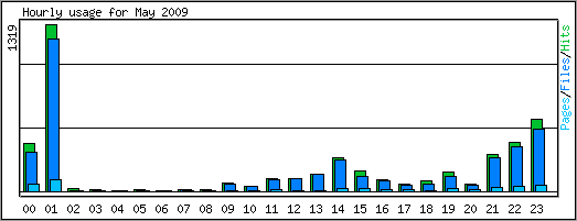 Hourly usage