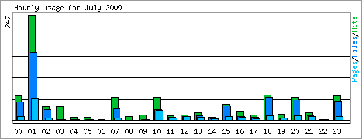 Hourly usage